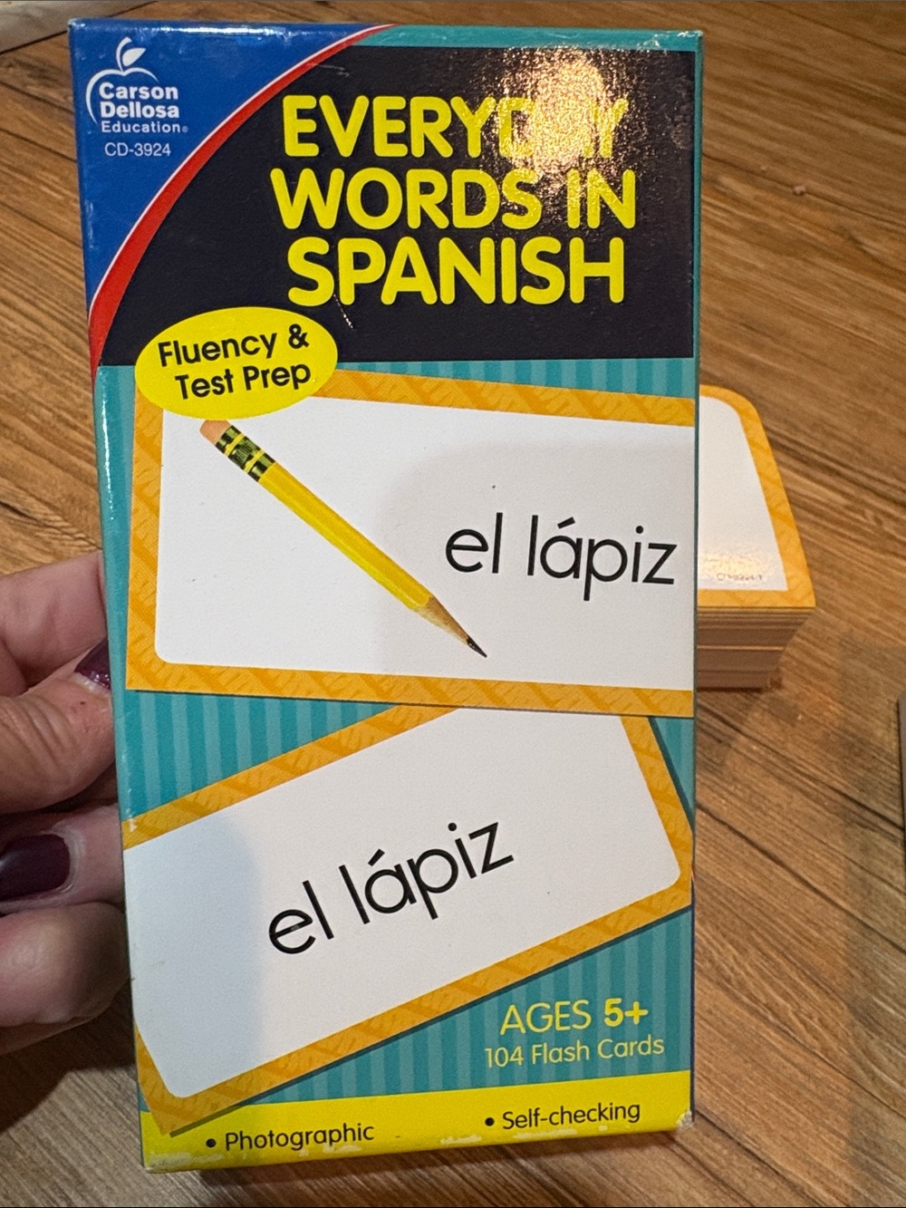 Spanish Everyday Words 5+ Flashcards